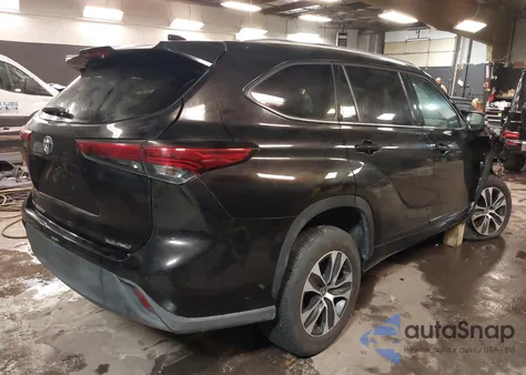 2021 Toyota Highlander Xle from USA, damaged, VIN 5TDGZRBH2MS080433
